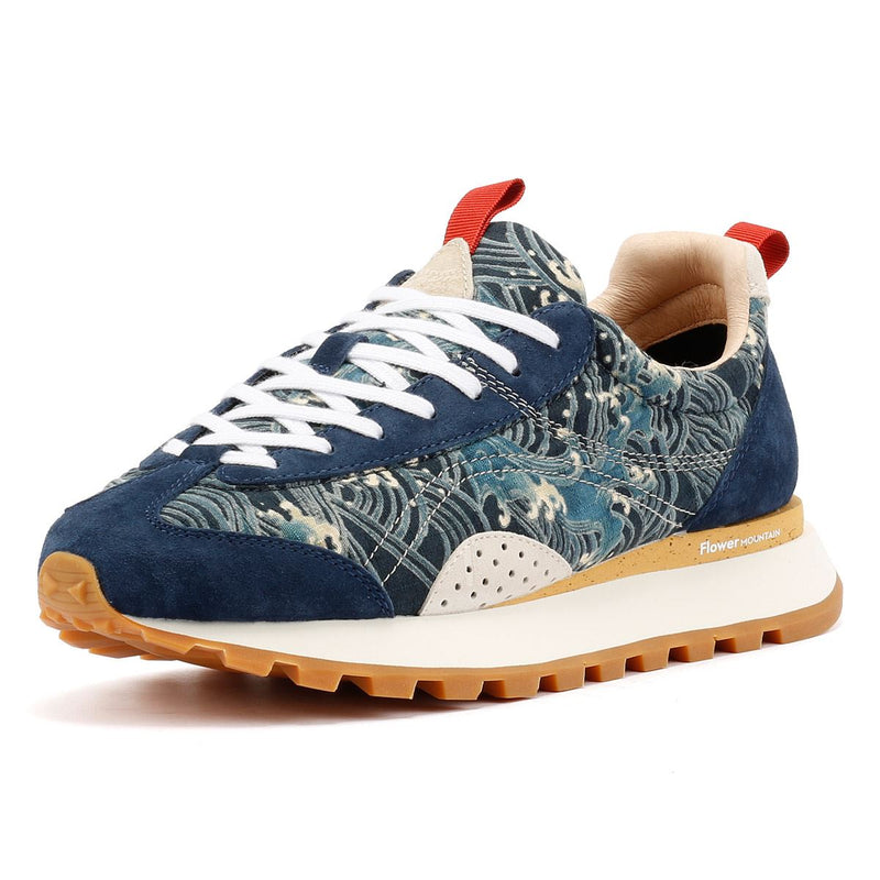 Flower Mountain New Asuka Blue Sneakers