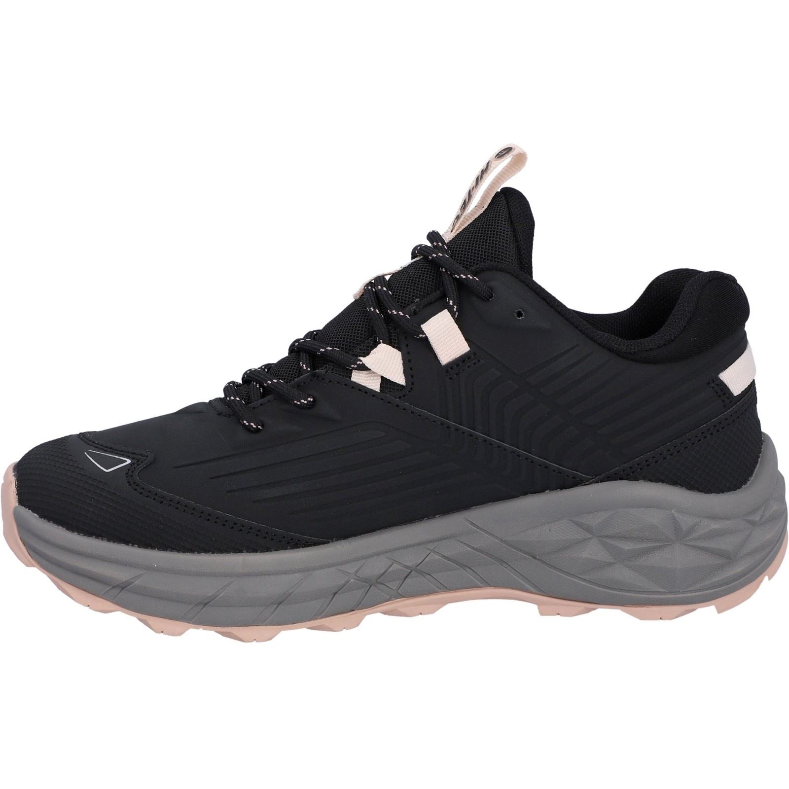 Hi-Tec Fuse Trek Synthetic Women's Black/Steeple Grey/Cameo Rose Sneakers