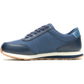 Hush Puppies Seventy8 Leather Men's Blue Sneakers