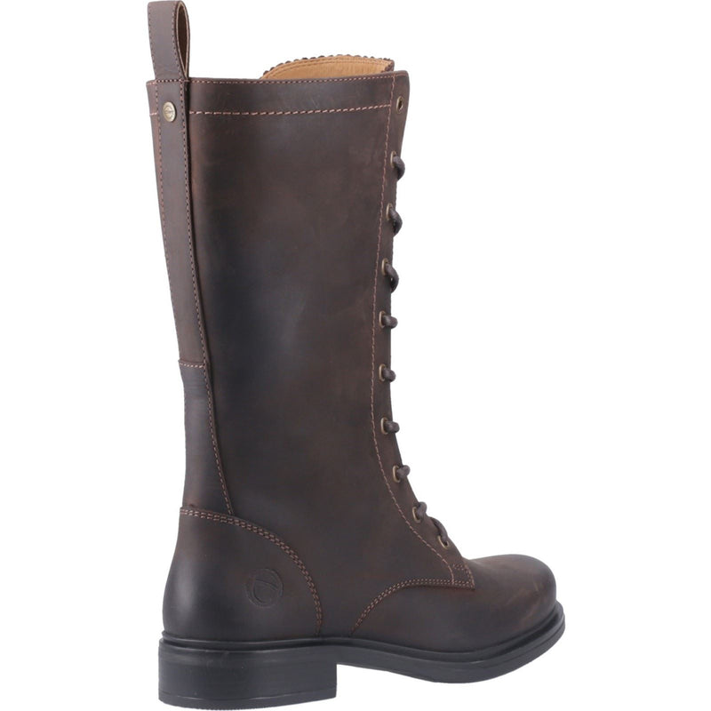 Cotswold Hidcote Leather Women's Brown Boots