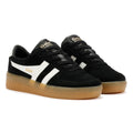 Gola Grandslam Suede Women's Black/Off White Sneakers