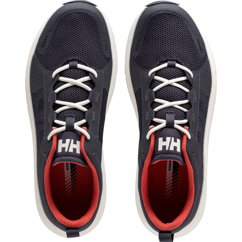 Helly Hansen Sport AHIGA EVO 5 Synthetic Men's Navy/Alert Red Sneakers