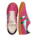 Gola Elan Glitz Suede Women's Fuchsia/Emerald/Black Sneakers