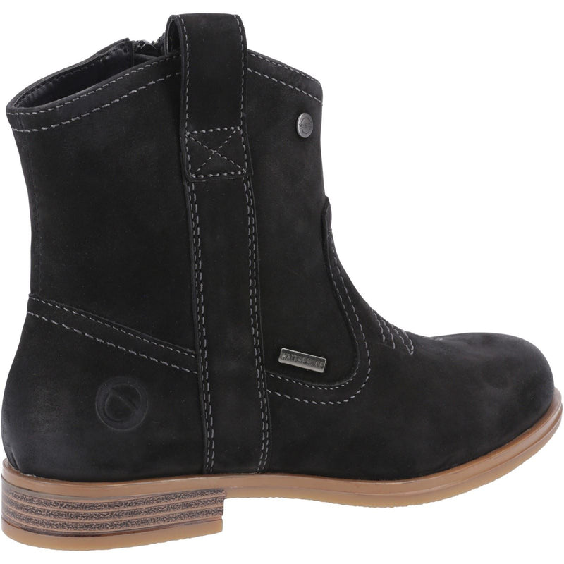 Cotswold Signet Leather Women's Black Boots