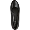 Geox D ELEANA A Leather Bovine Full Grain Women's Black Heels