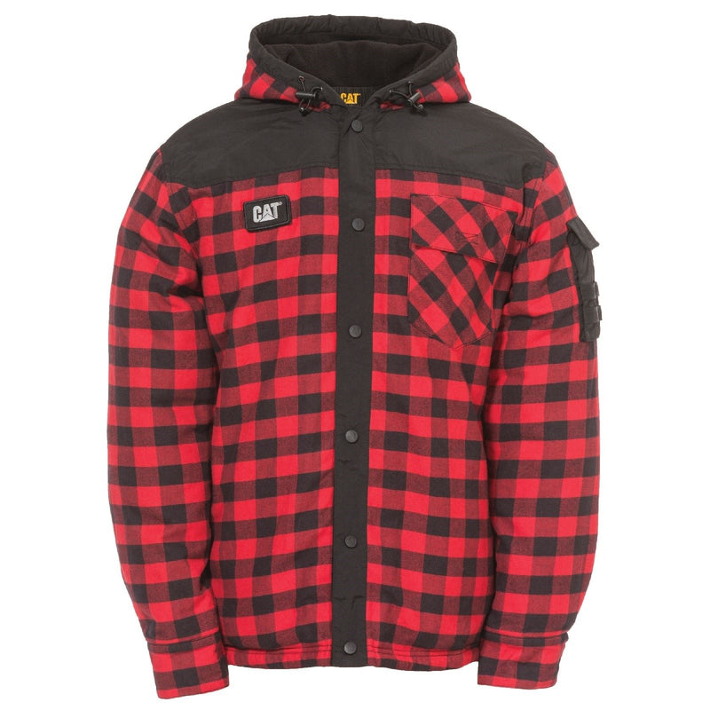 Caterpillar Sequoia Men's Red Fleece Jacket