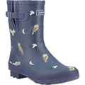 Cotswold Woodland Mid Rubber Women's Owls Wellington Boots