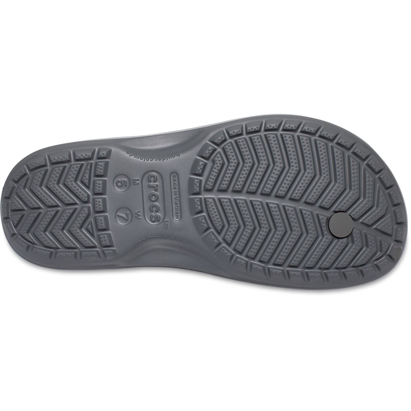 Crocs Crocband Thermoplastic Slate Grey/Smoke Flip Flops