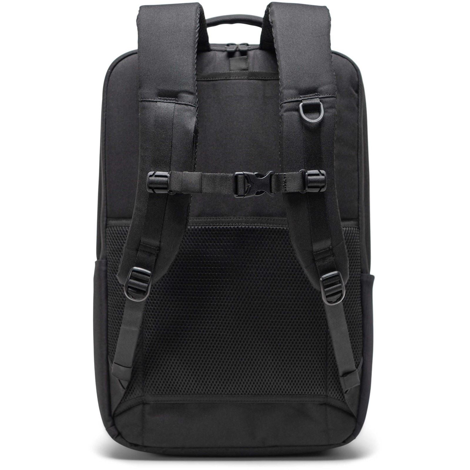 Herschel Bags Kaslo Travel Backpack Tech Polyester Unisex Adults Black Backpack - One Size