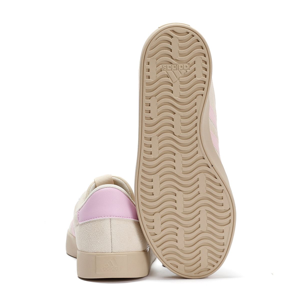 Adidas VL Court 3.0 Women's Beige/Pink Sneakers