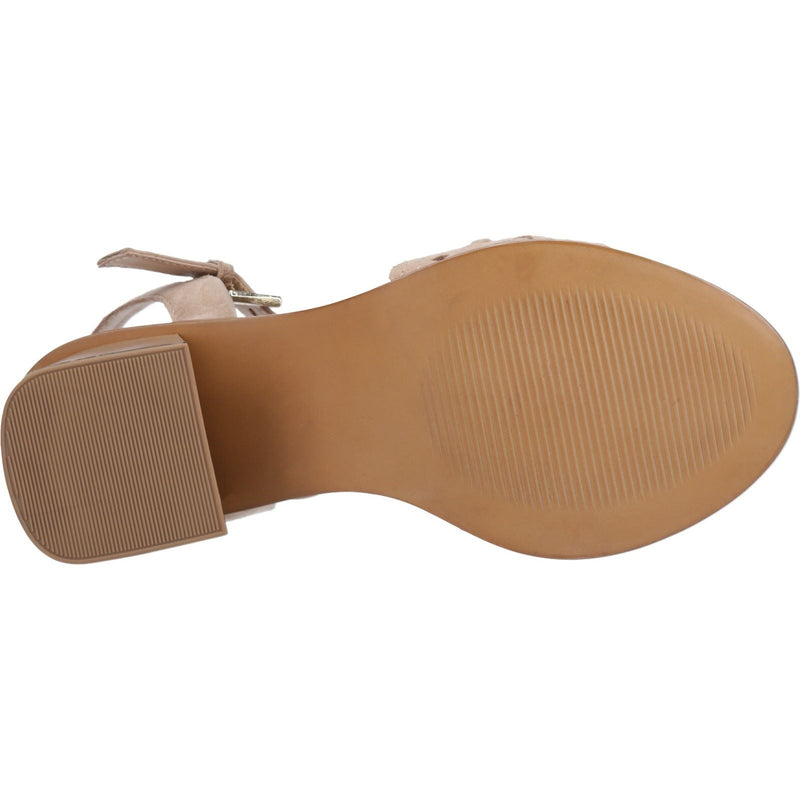 Hush Puppies Lacie Suede Women's Taupe Sandals