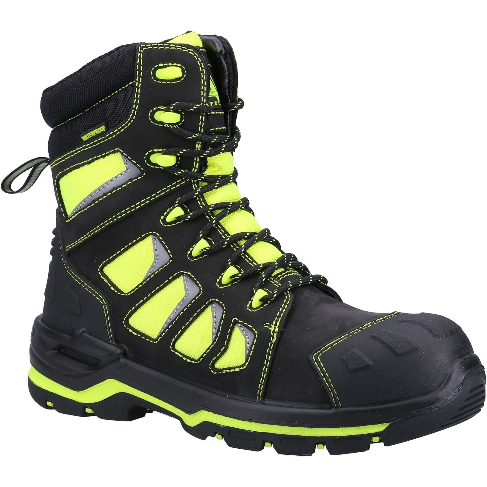 Amblers Safety Beacon Leather Yellow Safety Boots