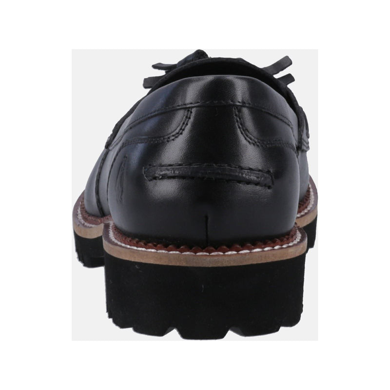 Hush Puppies Ginny Suede Women's Black Loafers