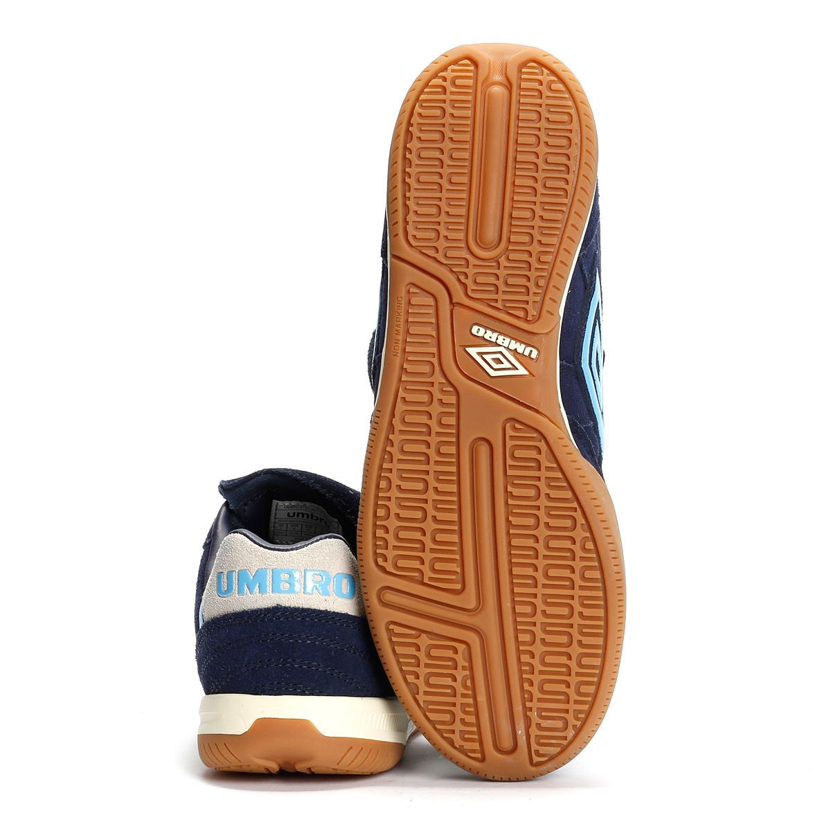 Umbro Speciali TR Suede Dark Navy/Vista Blue/White Sand Trainers