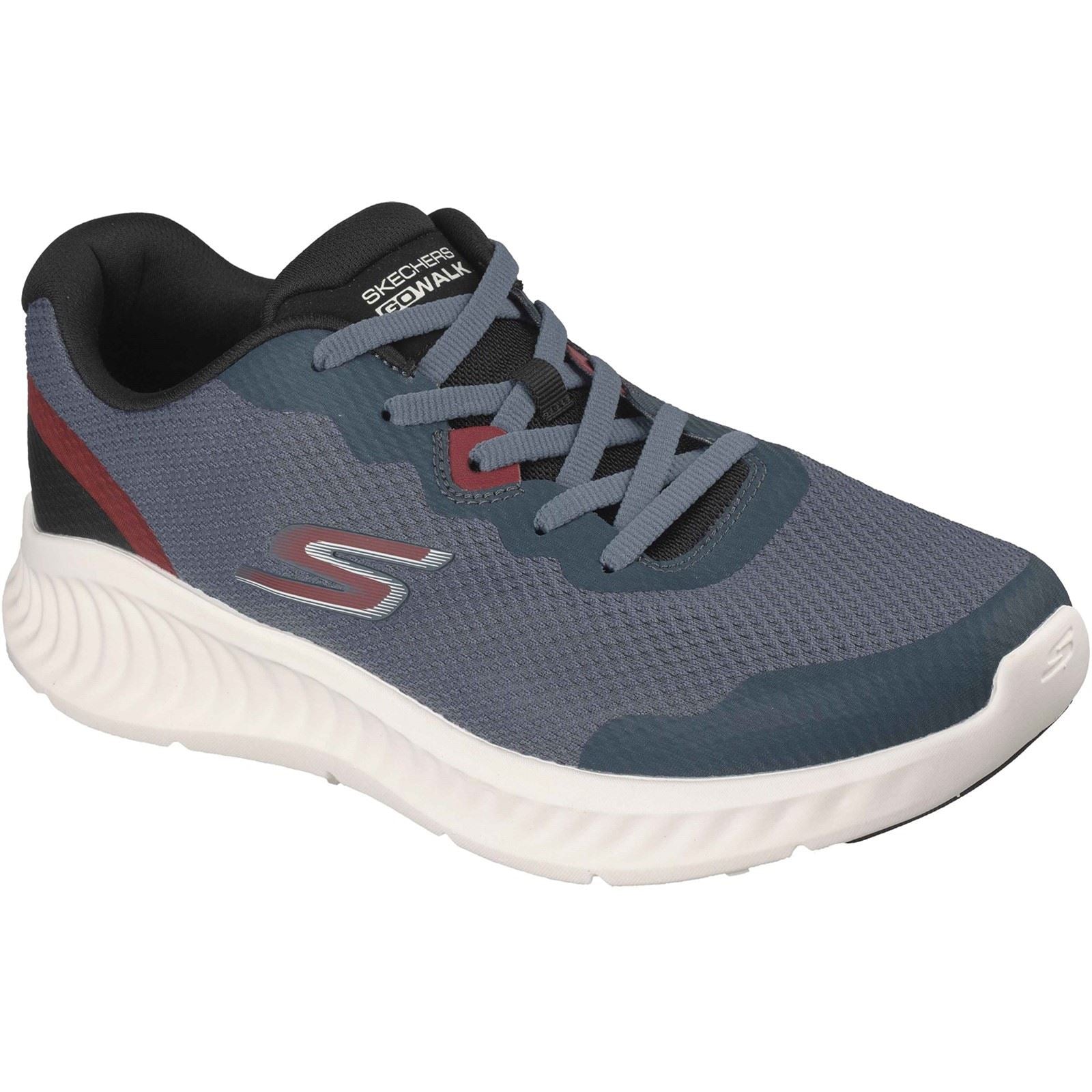 Skechers GO WALK Now Viligent Polyester Men's Slate Sneakers