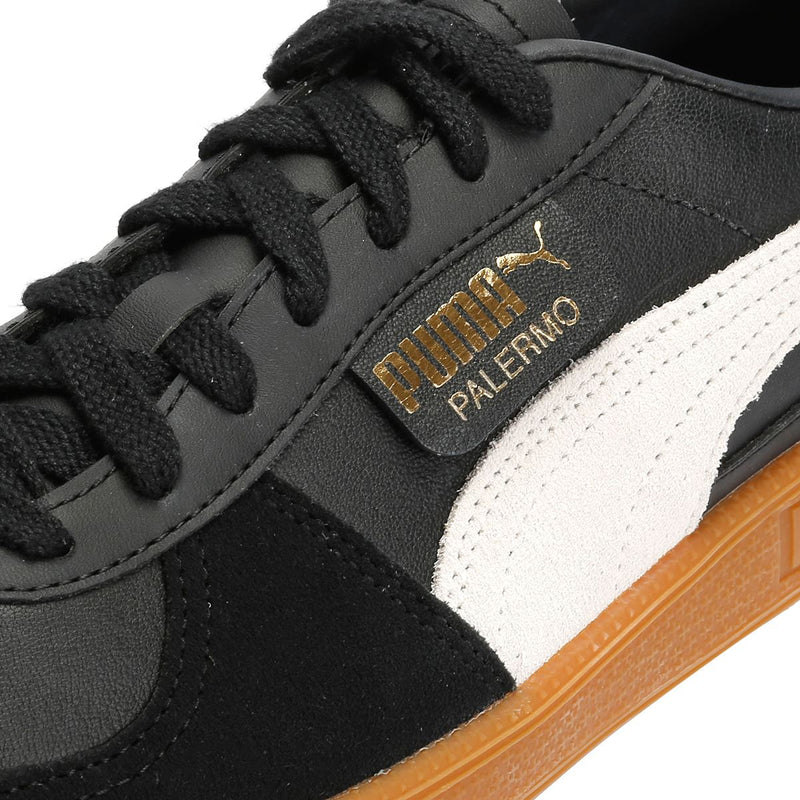 Puma Palermo Leather Black Sneakers