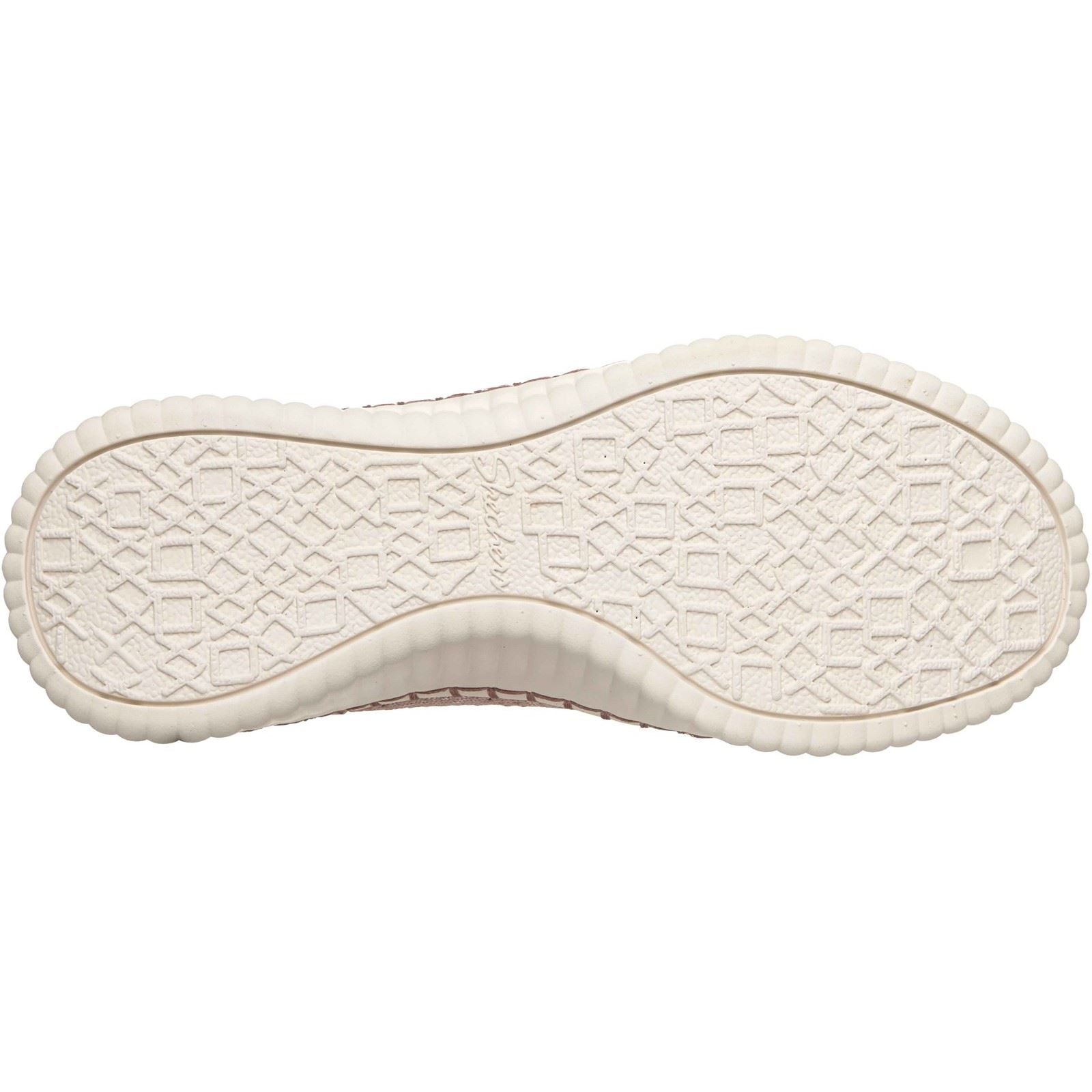 Skechers Wilshire Boulevard Polyester Women's Mauve Sneakers