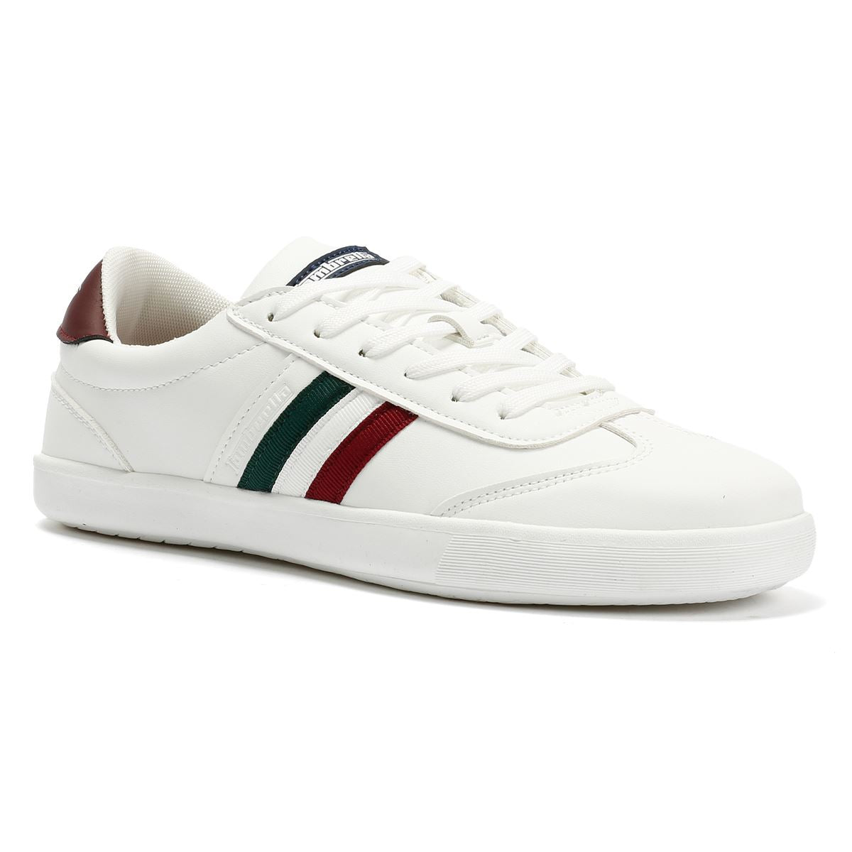 Lambretta Vulkan Men's White Italian Sneakers