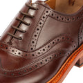 Ben Sherman Sugarman Brogue Leather Men's Mocha Lace-Up Shoes