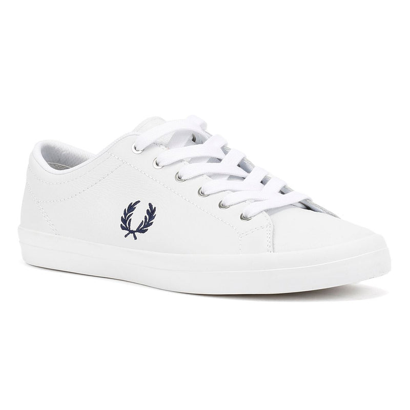 Fred Perry Baseline Leather Men's White/Navy Sneakers
