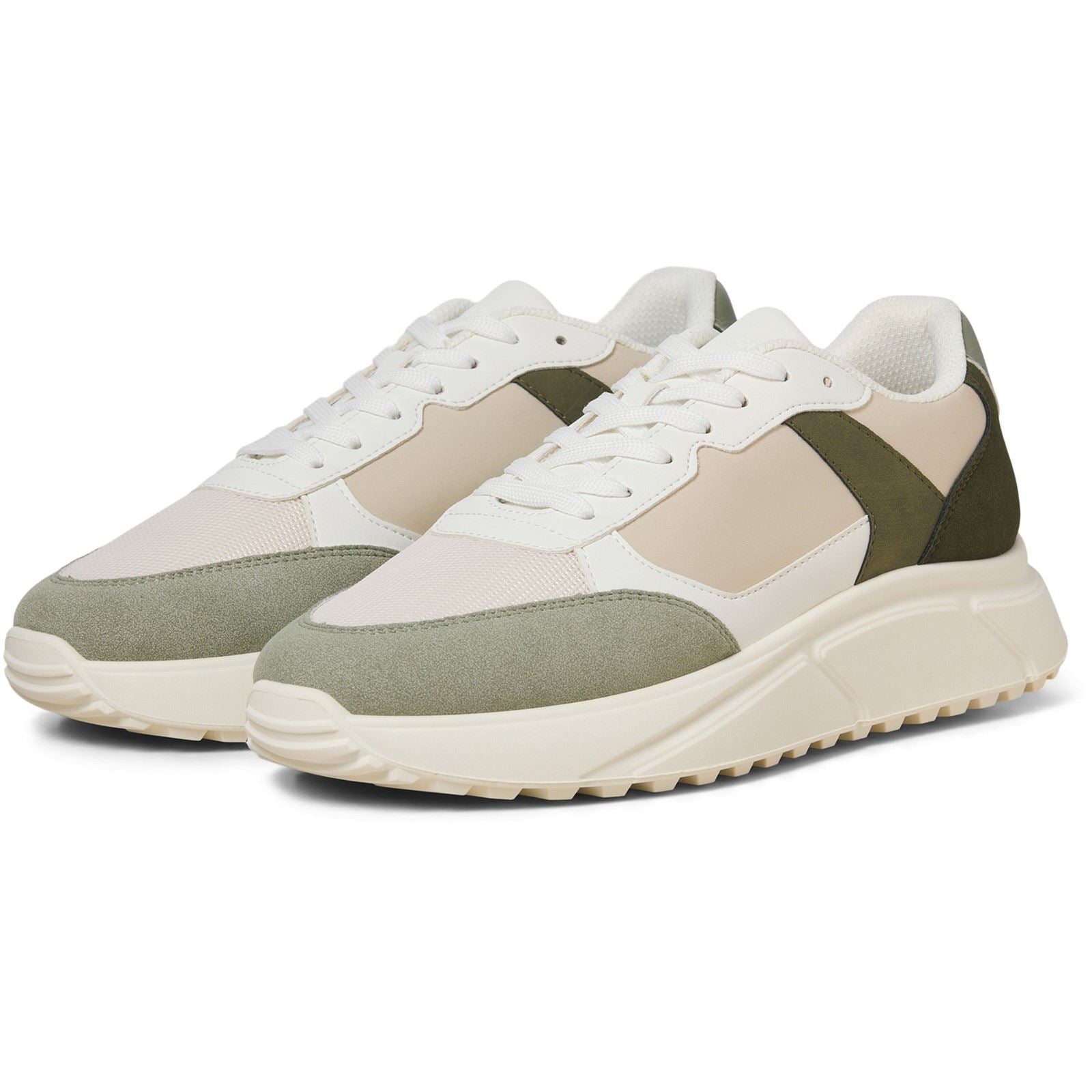 Jack & Jones Aspire Runner Men's White Seagrass / Bronze Green Sneakers