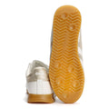 Gola Stadium Leather Women's White/Gold Sneakers