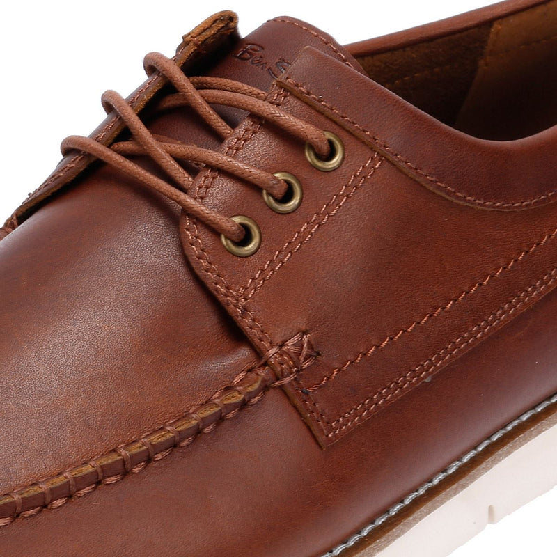 Ben Sherman Soho Suede Men's Brown Lace-Up Shoes