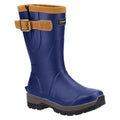 Cotswold Stratus Short Rubber Women's Navy Wellington Boots