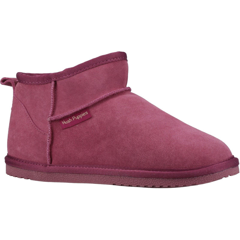Hush Puppies Ashanti Suede Women's Pink Slippers