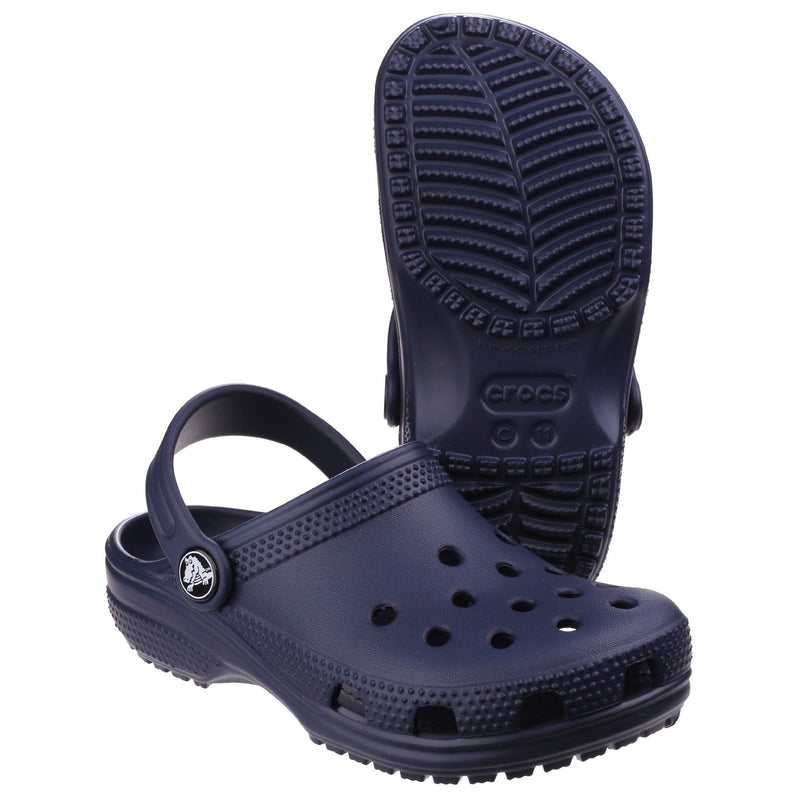 Crocs Toddler Classic Synthetic Navy Loafers