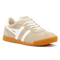 Gola Elan Suede Women's Bone/White Sneakers