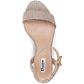 Dune Meye Synthetic Women's Rose Gold Heels