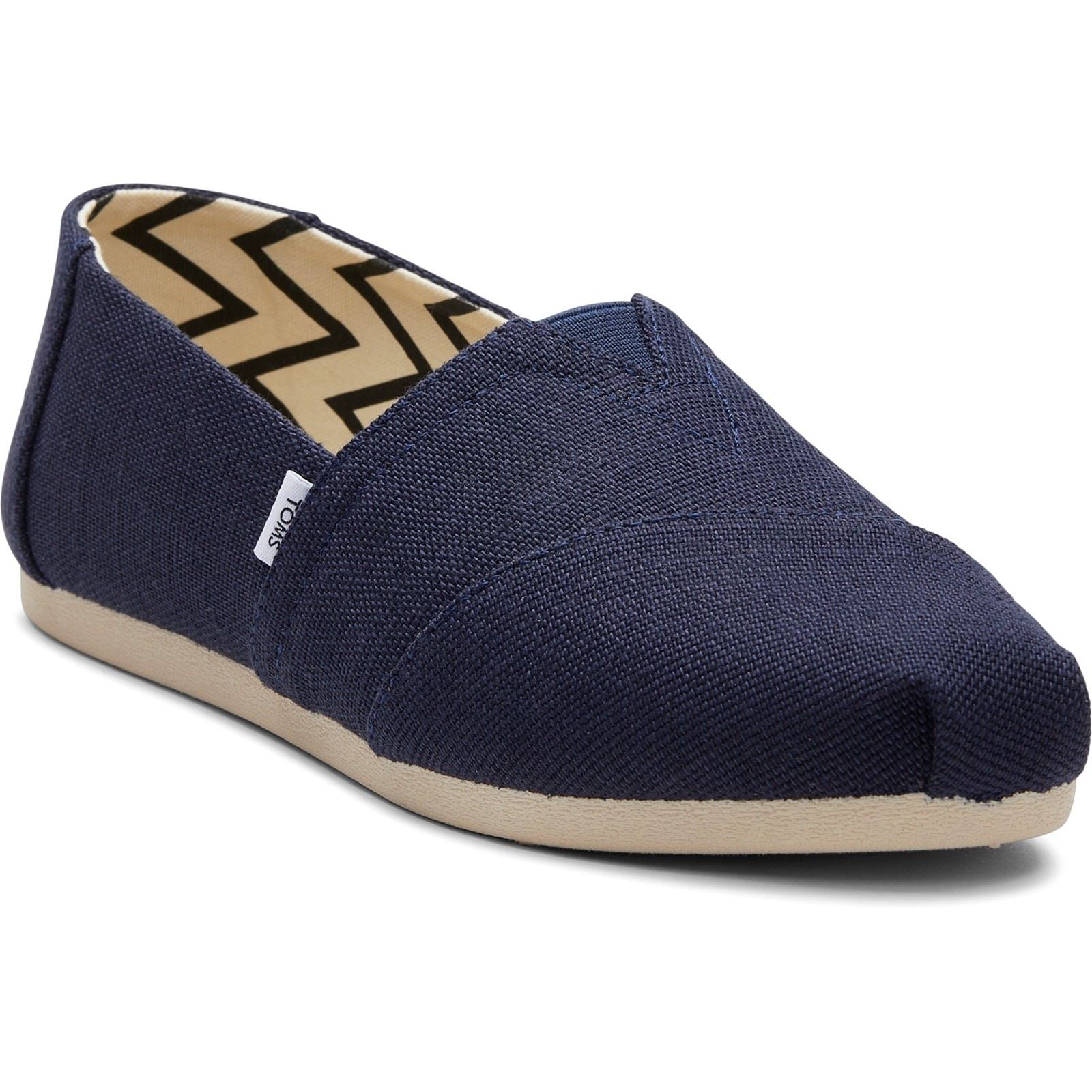 TOMS Alpargata Cotton Women's Navy Shoes