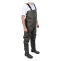 Amblers Safety Tyne PVC Green Safety Waders