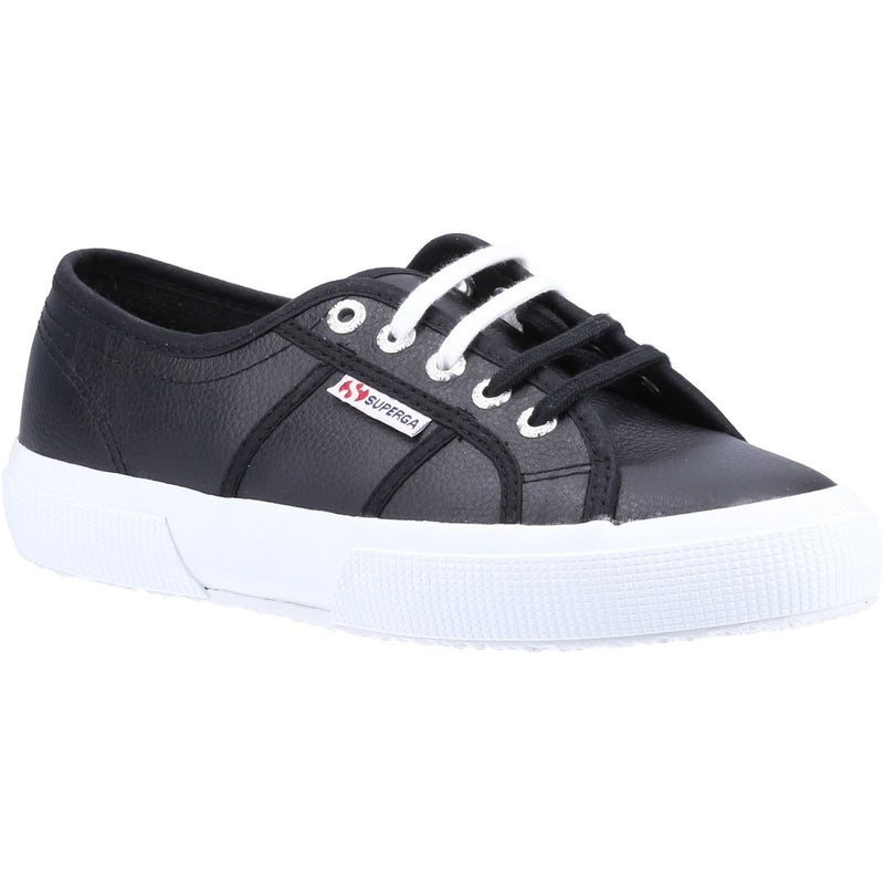 Superga 2750 Leather Men's Black/White Sneakers