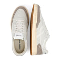 Pompeii Elan Leather Men's Ecru/Taupe Sneakers