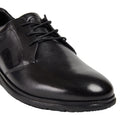 Pod Aston Leather Men's Black Lace-Up Shoes