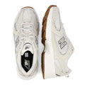 New Balance 530 White/Animal Print Sneakers