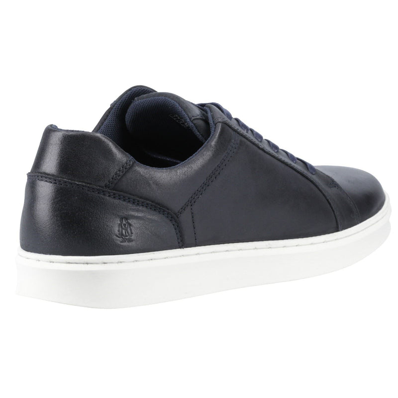 Hush Puppies Madden Leather Men's Navy Sneakers
