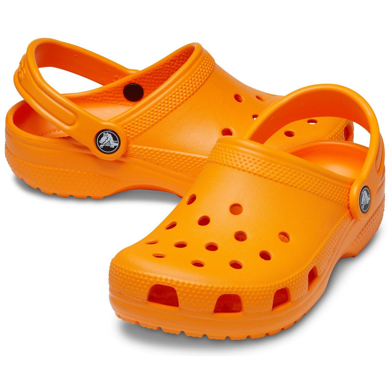 Crocs Toddler Classic Synthetic Orange Zing Loafers
