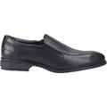 Pod Spear Leather Men's Black Slip-On Shoes