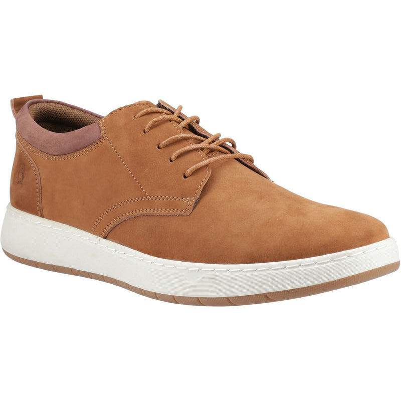 Hush Puppies Bowen Leather Men's Tan Lace-Up Shoes