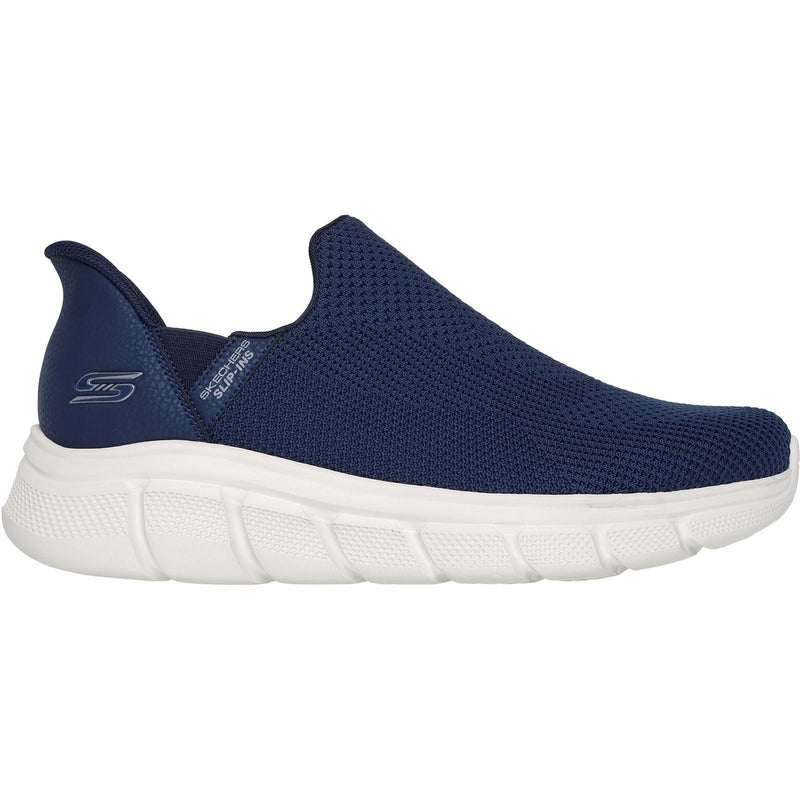 Skechers BOBS Sport B Flex Resilient Textile Men's Navy Sneakers