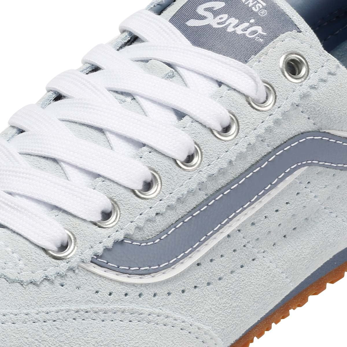 Vans Super Lowpro Suede Women's Light Blue Sneakers