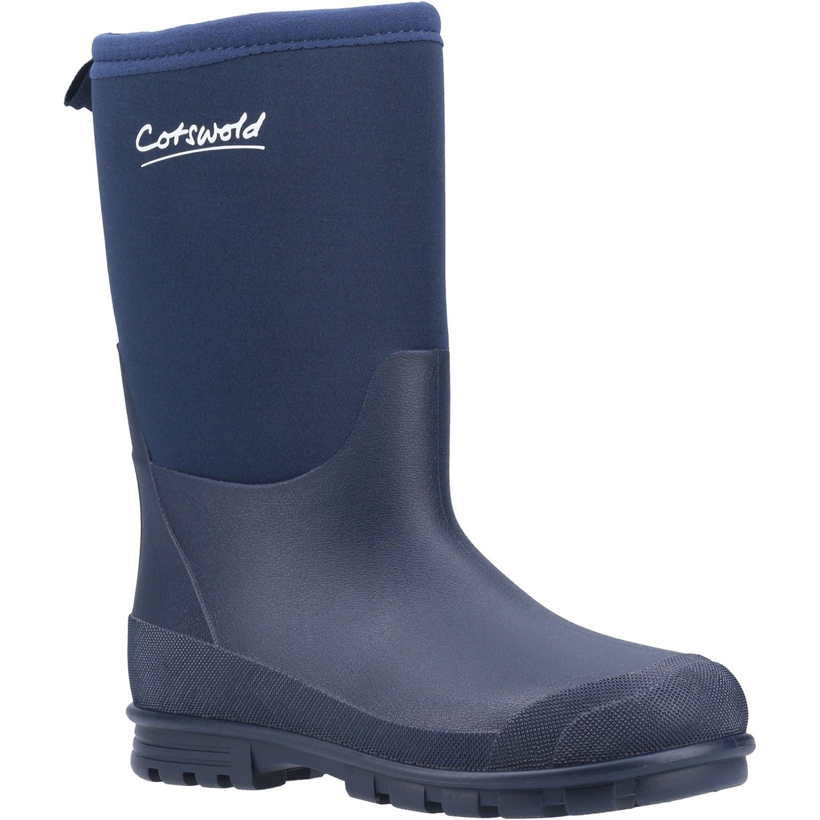 Cotswold Hilly Synthetic Blue Wellington Boots