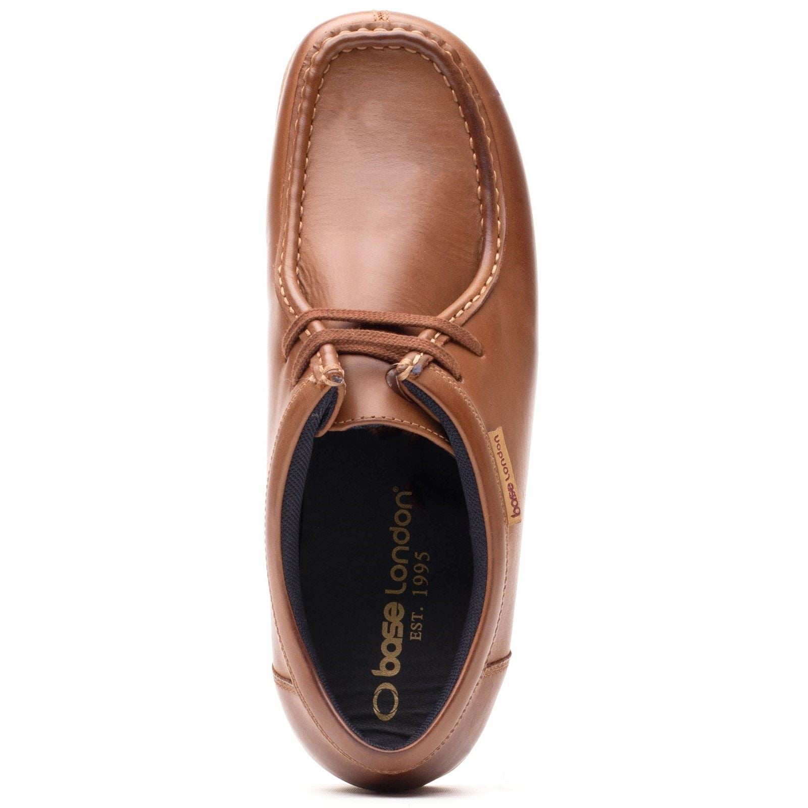 Base London Koko Leather Men's Tan Moccasins Shoes
