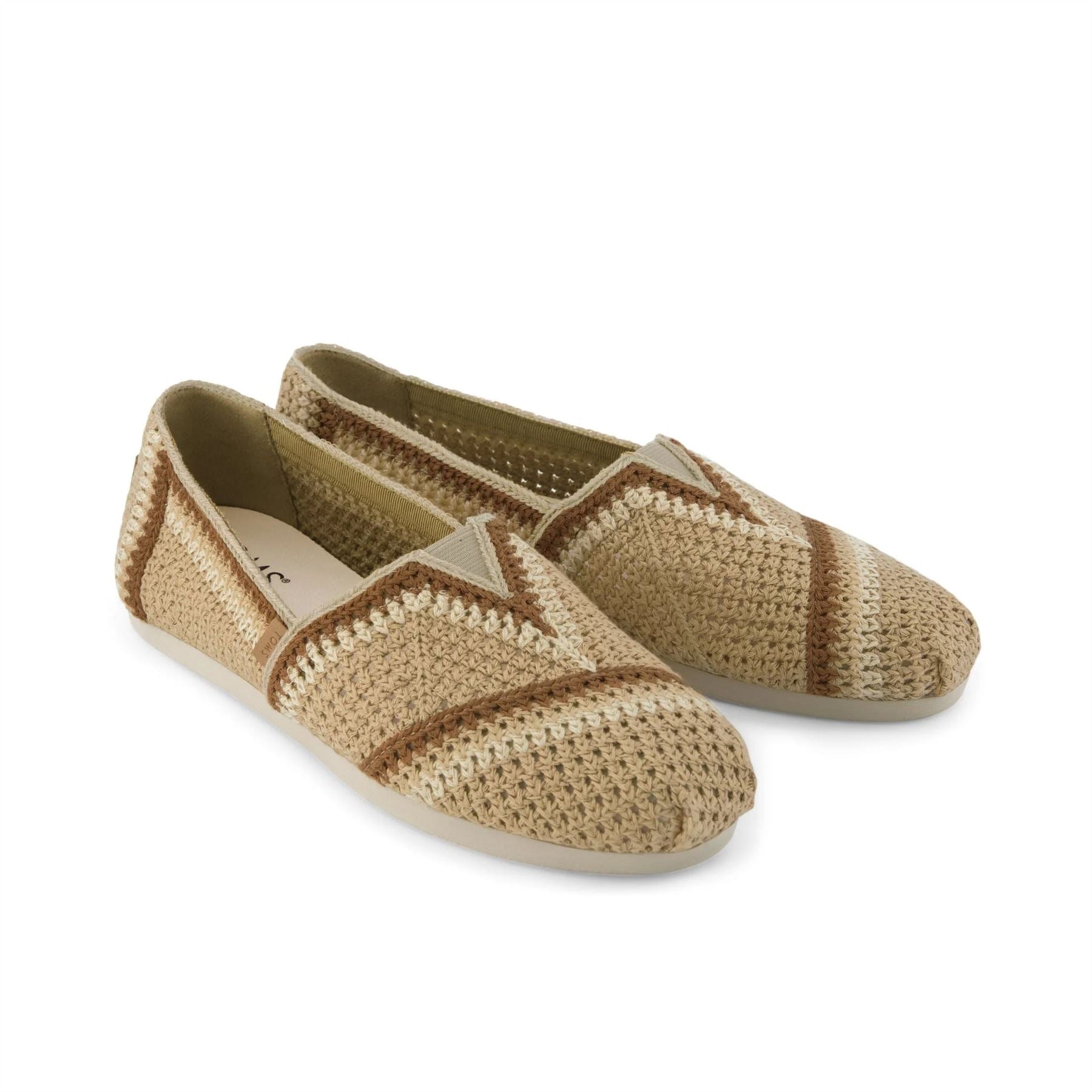 TOMS Alpargata Classic Cotton Women's Dark Beige Espadrilles