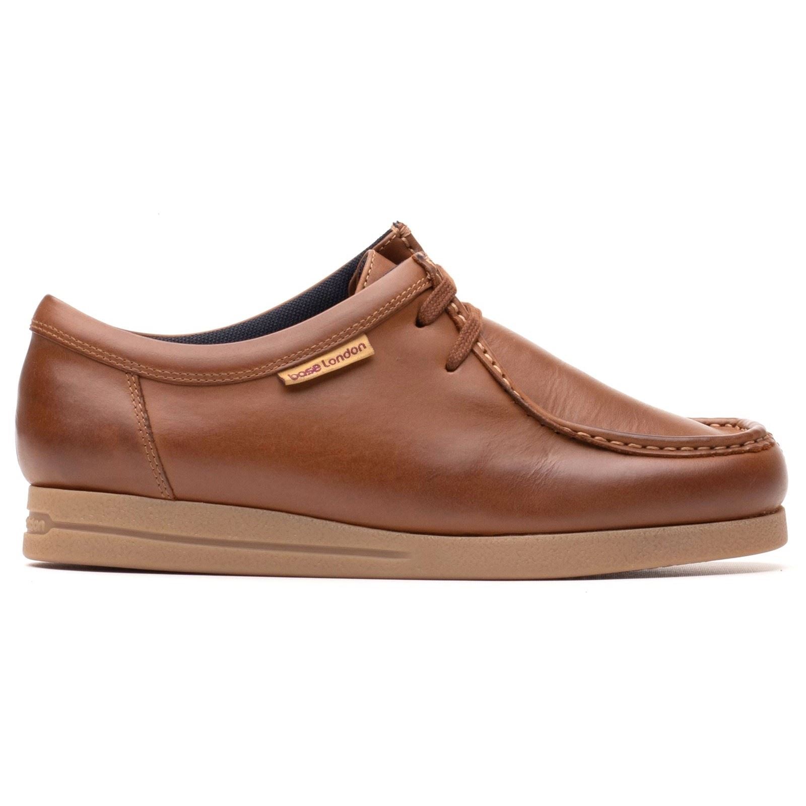 Base London Koko Leather Men's Tan Moccasins Shoes