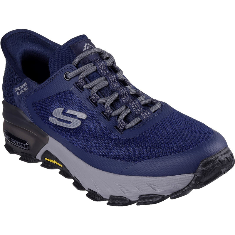 Skechers Max Protect Assembly Textile Men's Navy Hiking Boots