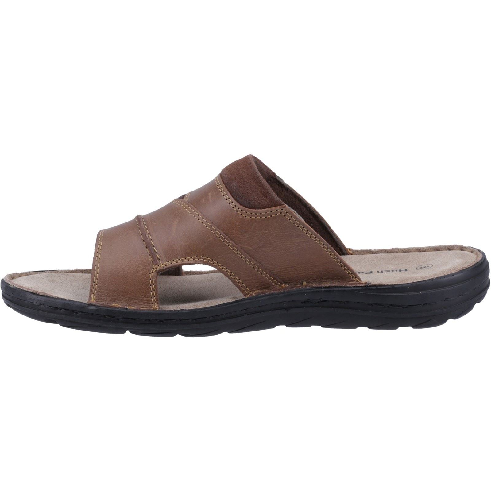 Hush Puppies Archer Leather Men's Tan Sandals